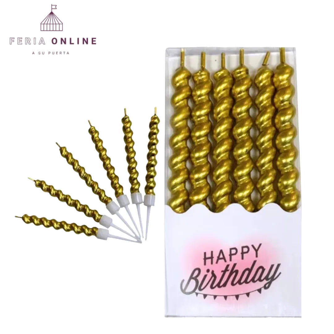 Velas espiral y tornillo