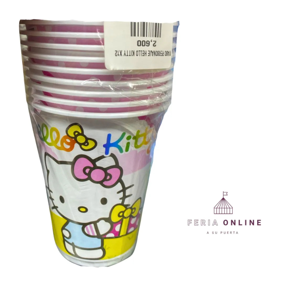 Vasos Fiesta Para Niña