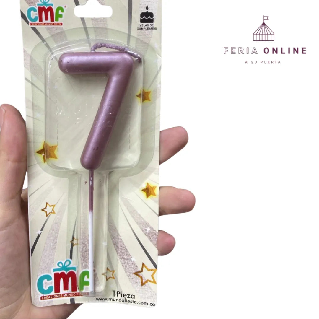 Velas Premium Símbolos Oro Rosa