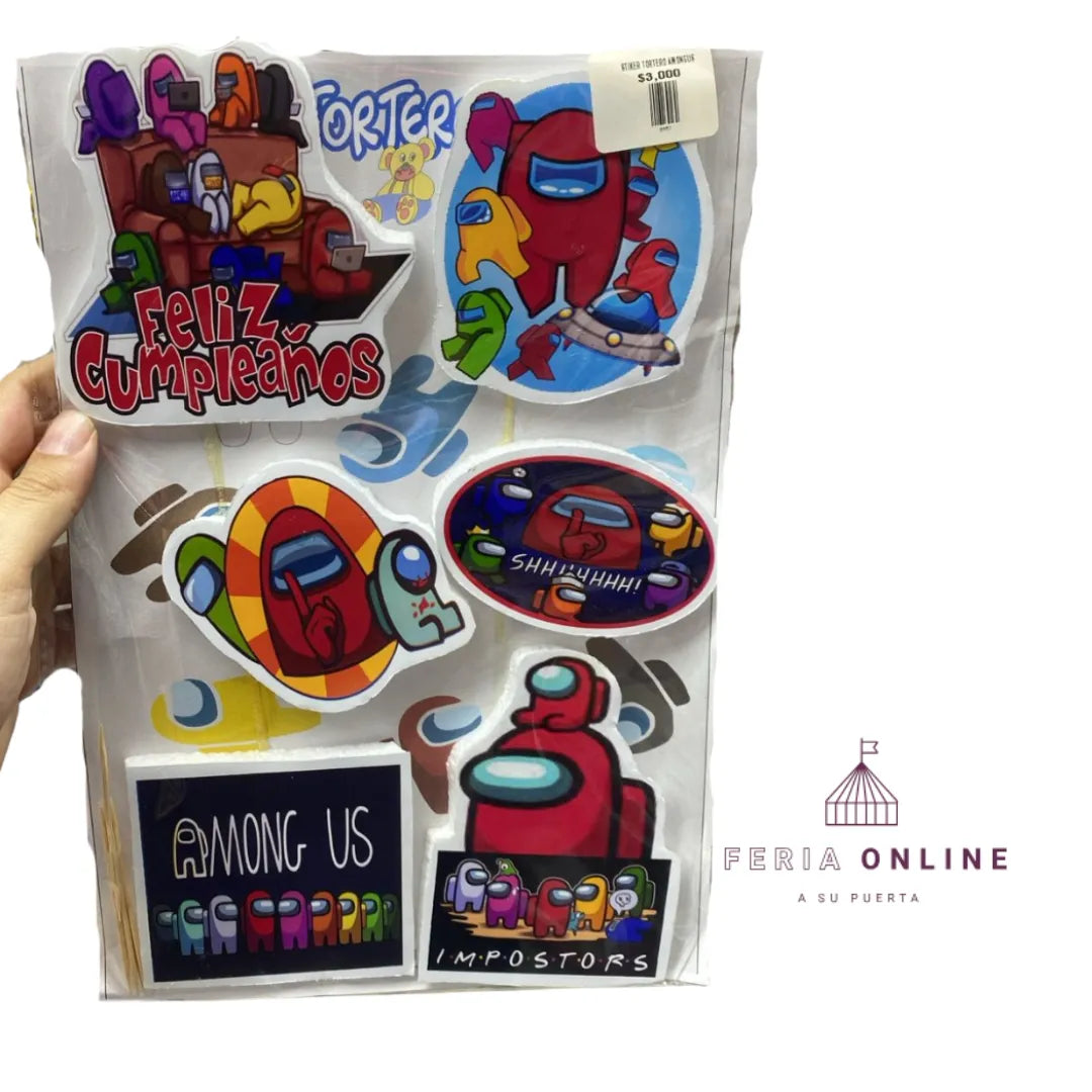 Stickers Torteros Para Niños 2