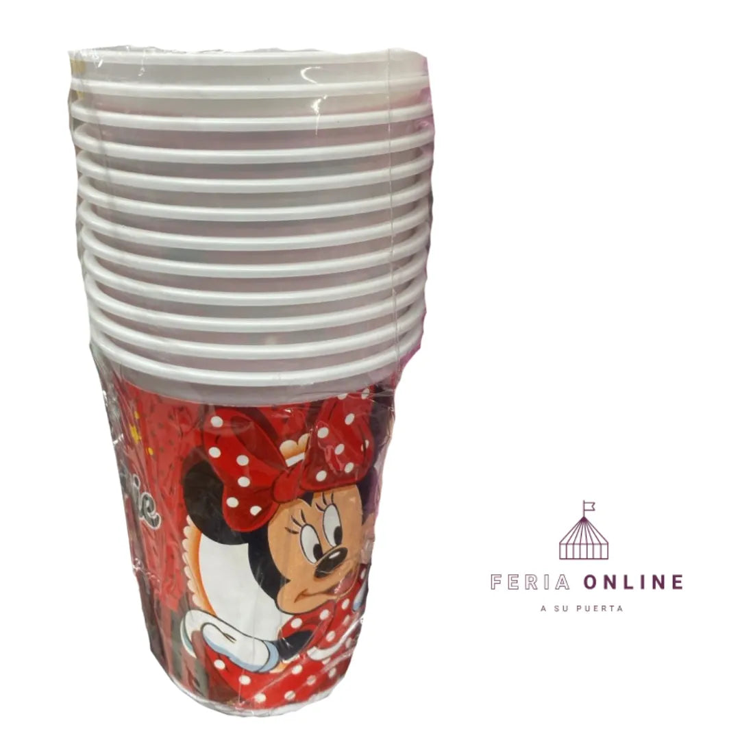 Vasos Fiesta Para Niña