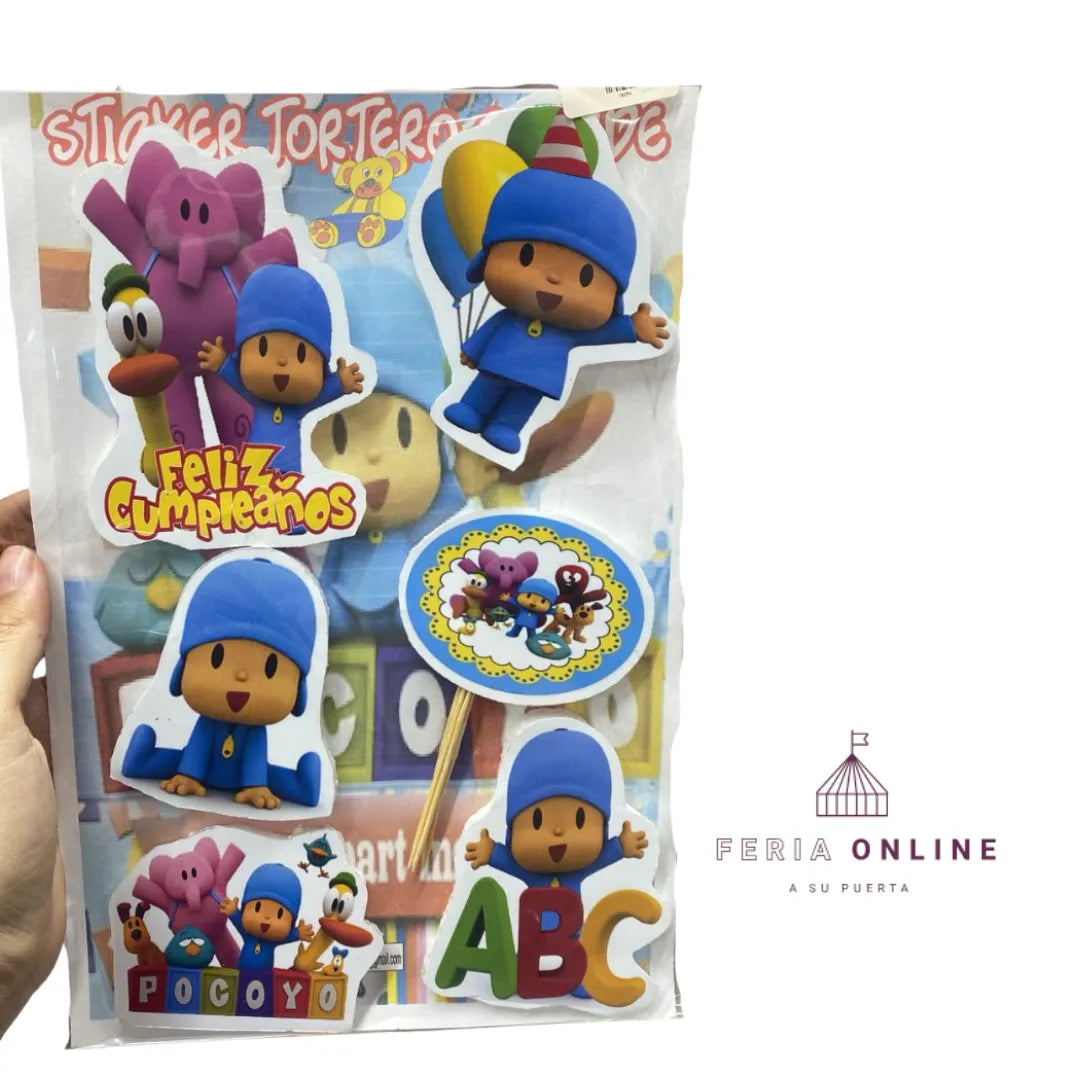 Stickers Torteros Para Niños 2