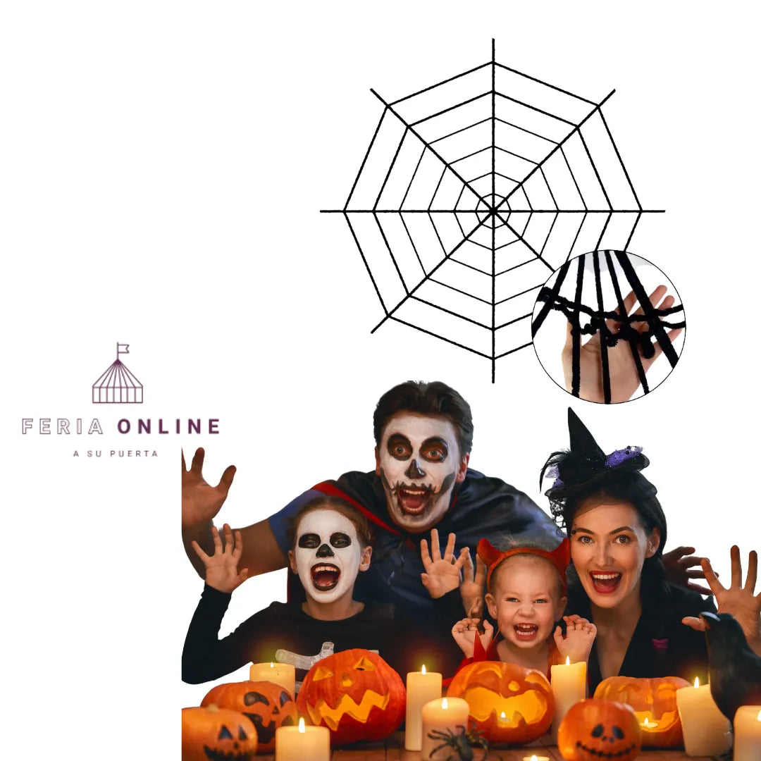 Telarañas Sencillas Halloween