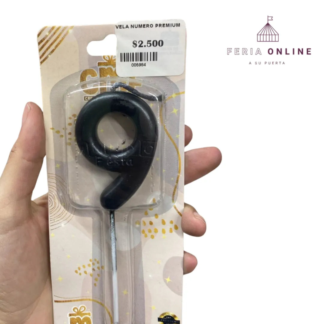 Velas Premium Símbolos Negros