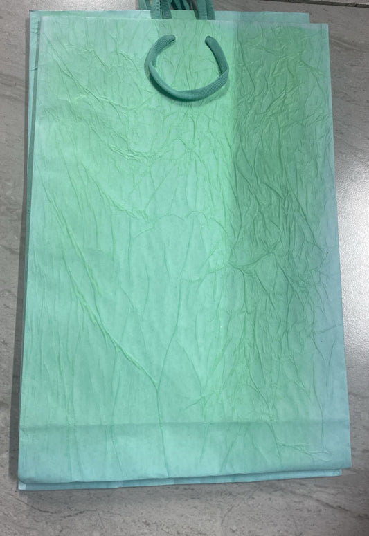 Bolsa De Regalo Corrugada Unicolor Grande