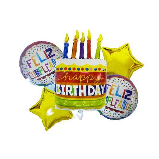 Bouquet Torta con Velas