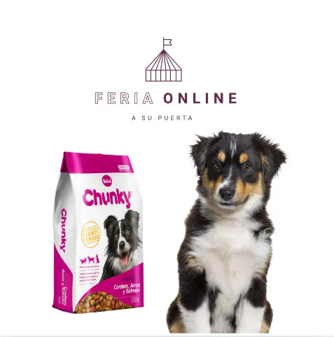 Chunky Perros Adultos Cordero, Arroz y Salmón