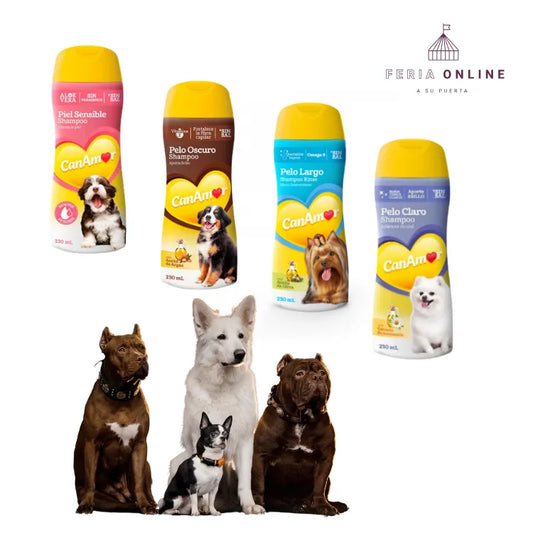 Shampoo Rinse Canamor Variedad de Pelajes x 230ML
