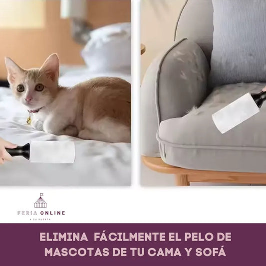 Quita Pelos Rodillo x 2 60 unidades (30 c/u)