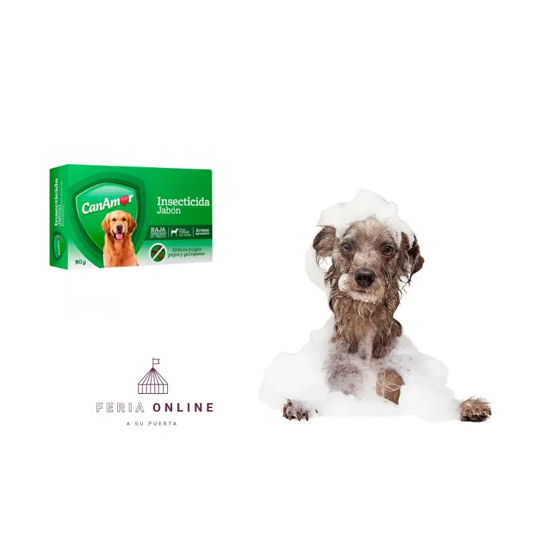 Canamor Jabón Insecticida Para Perros x 90 GR