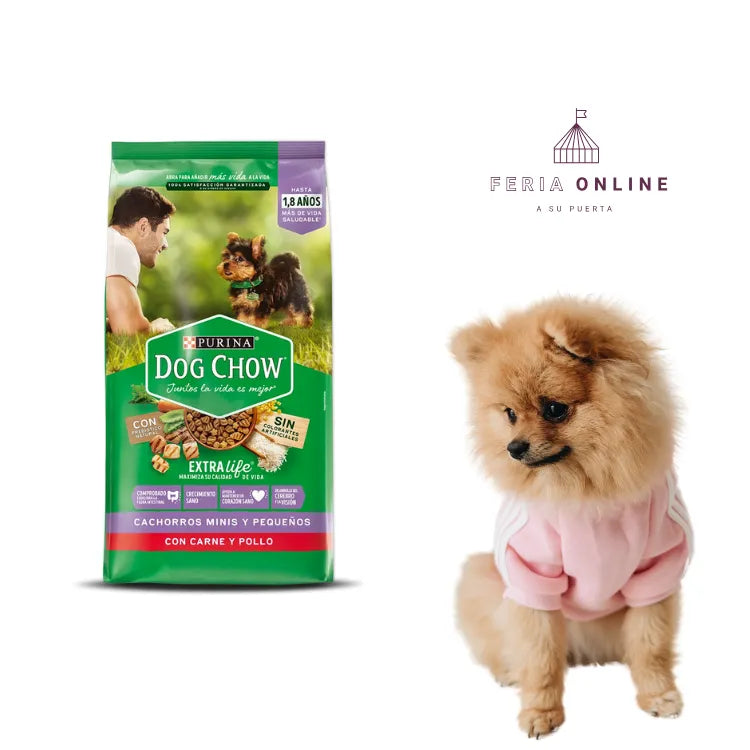 Dog Chow Cachorros Minis y Pequeños