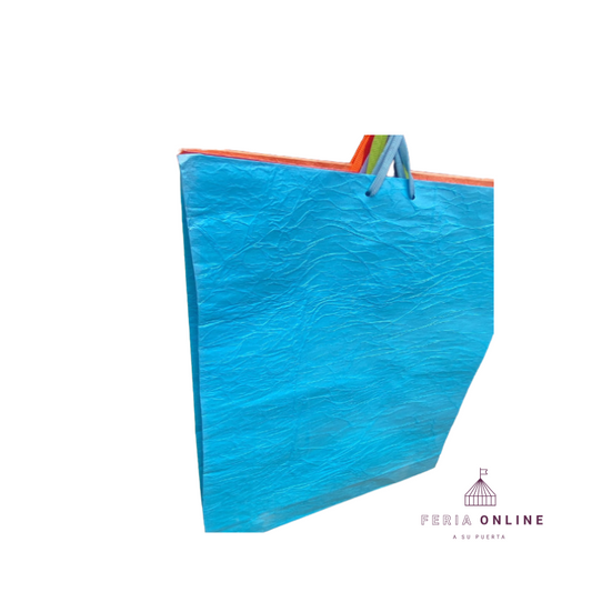 Bolsa De Regalo Corrugada Unicolor Jumbo