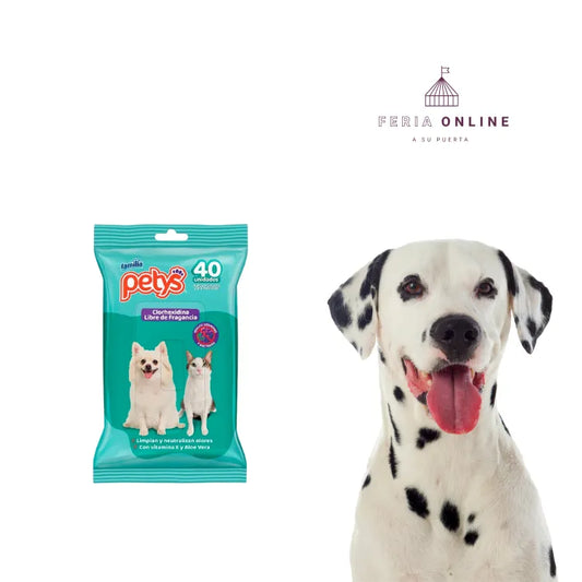 Petys Toallitas Pañitos Húmedos Clorhexidin