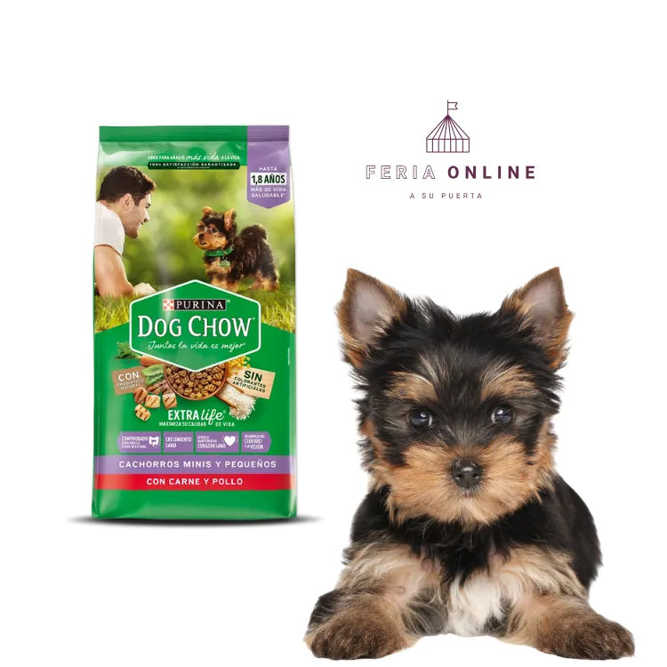 Dog Chow Cachorros Minis y Pequeños