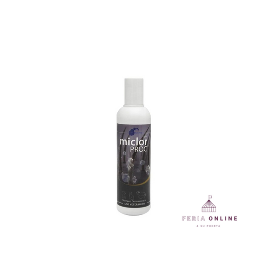 Shampoo Dermatológico Para Mascotas Micloproc - 125 Ml