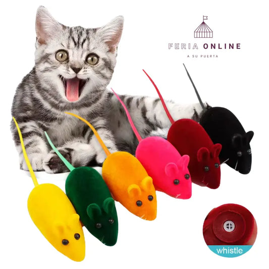 Ratoncitos Chillones Para Gatos