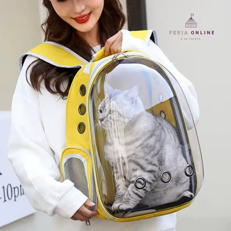 Bolso Astropet Transparente