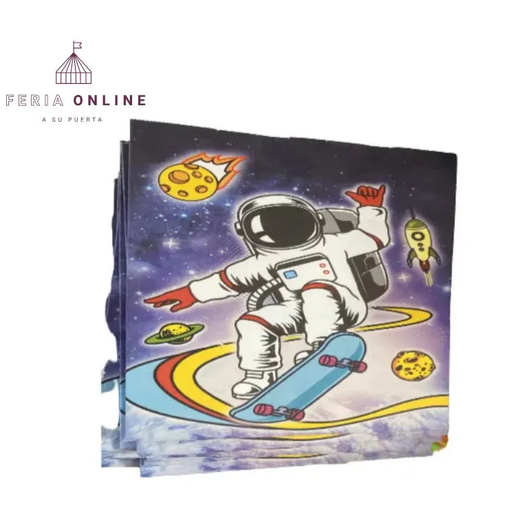 Bolsa Sorpresa Astronautas 21 x 15