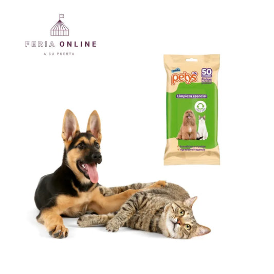Petys Pañitos Humedos Limpieza Esencial X 50