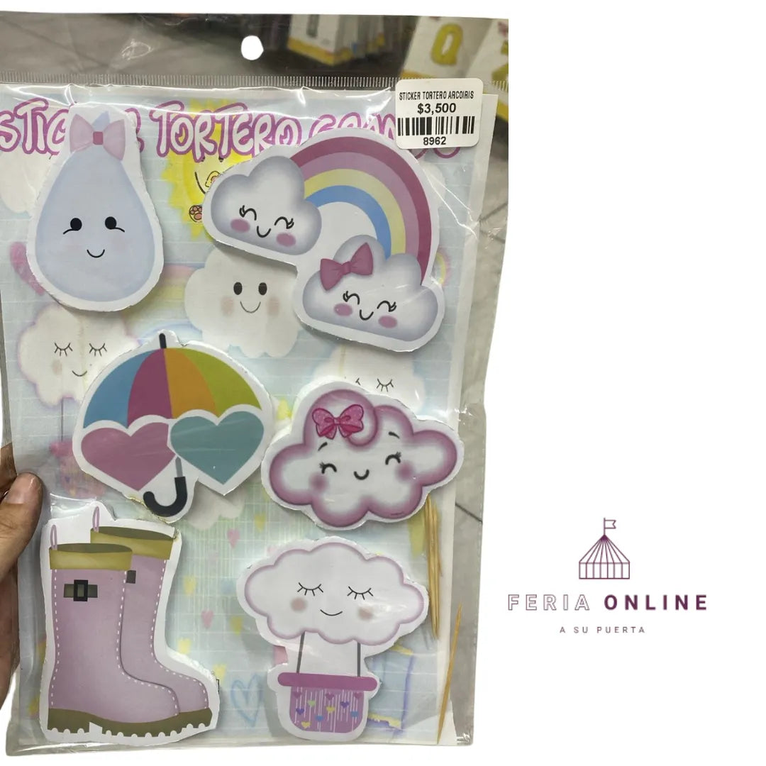 Sticker Tortero Para Niñas 2