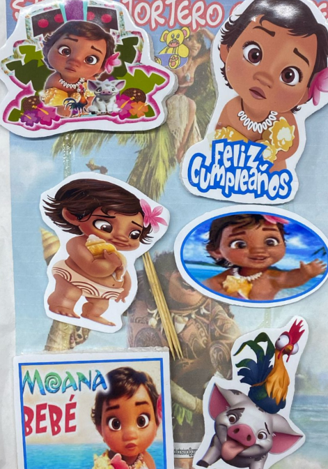STIKER TORTA MOHANA BEBE
