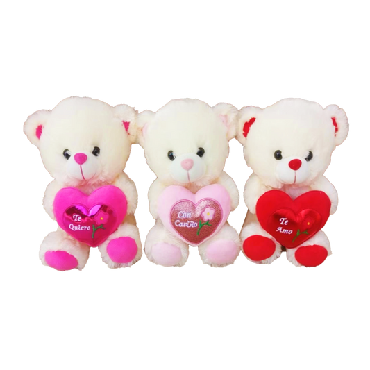 Peluches Oso Corazón Mensajes