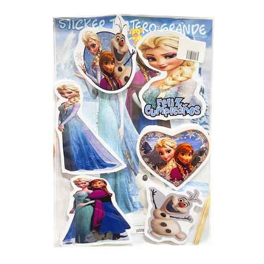 Sticker Tortero Frozen
