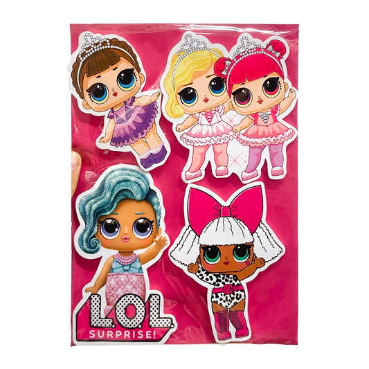 Sticker Tortero LOL Muñecas