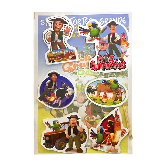 Sticker Tortero Granja de Zenon