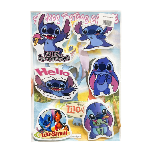 Sticker Tortero Lilo y Stitch