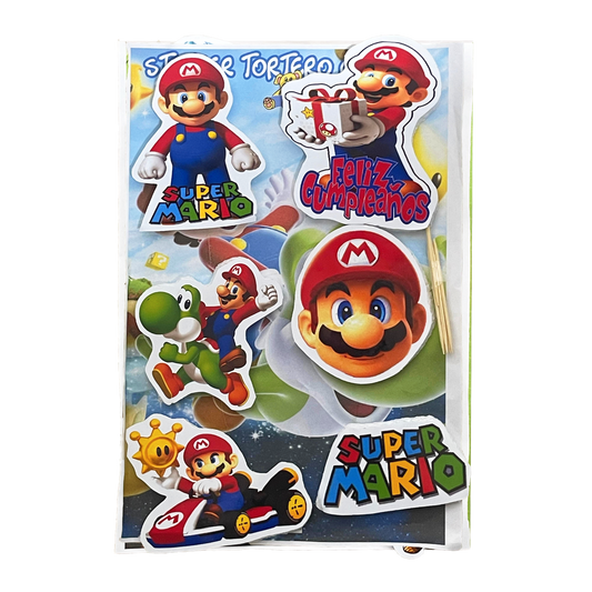 Sticker Tortero Mario Bros