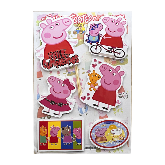 Sticker Tortero Peppa Pig