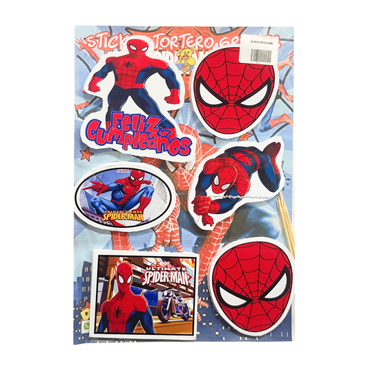 Sticker Tortero Spiderman