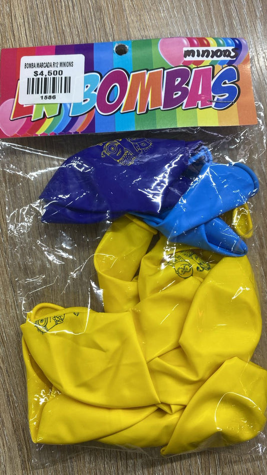bomba marcada r12 minions
