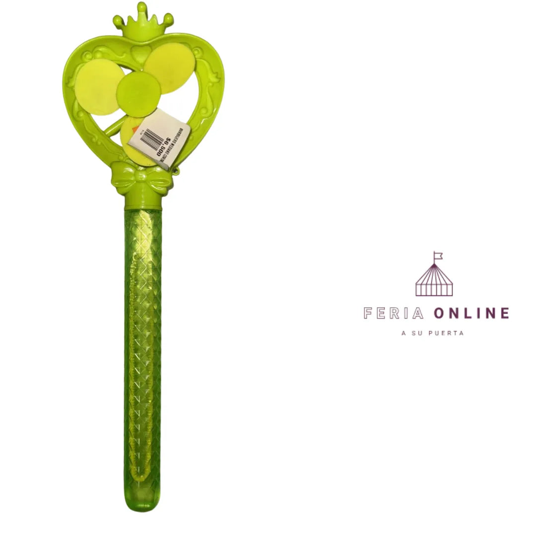 BURBUJERO MEDIANO CORONA HELICE AMARILLO