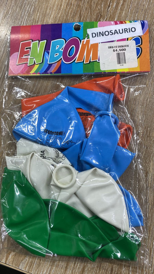bomba r12 dinosaurios