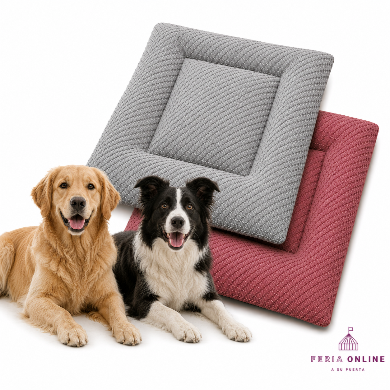 Cama Peluche con Cierre