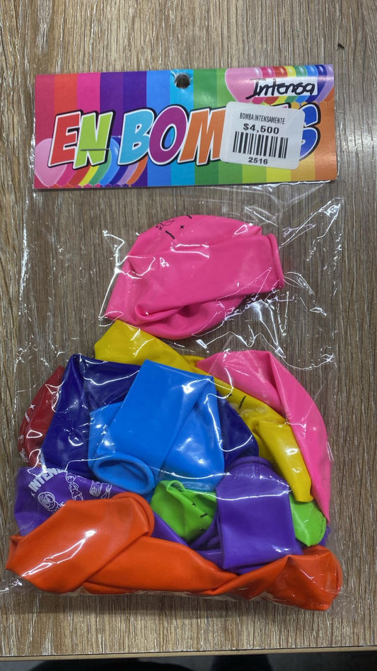 bomba intensamente