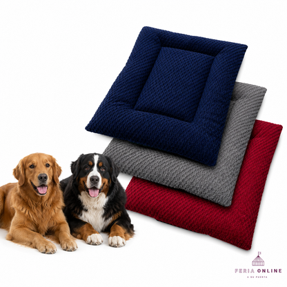 Cama Peluche con Cierre
