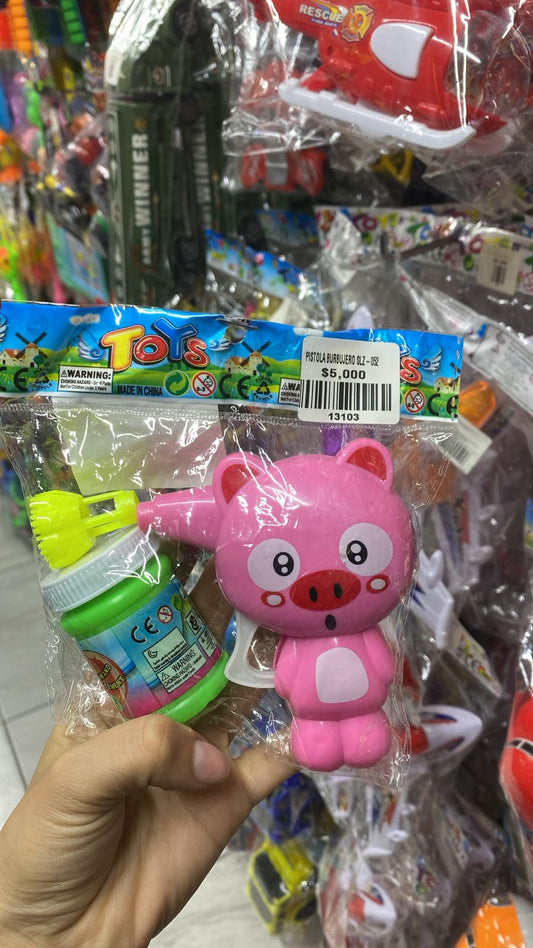 PISTOLA BURBUJERO
