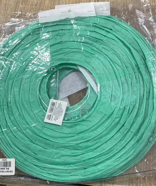 GLOBO CHINO 12" VERDE ANTIOQUIA