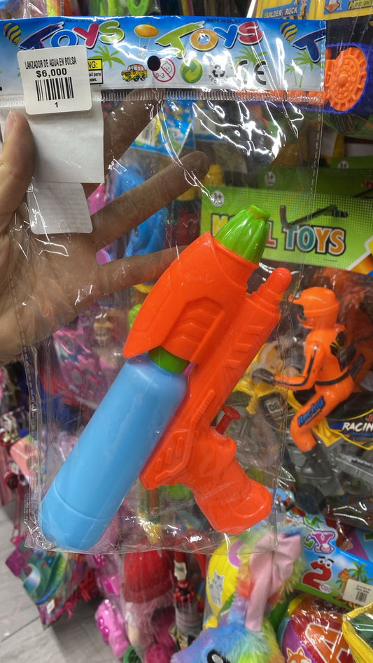 LANZADOR DE AGUA EN BOLSA