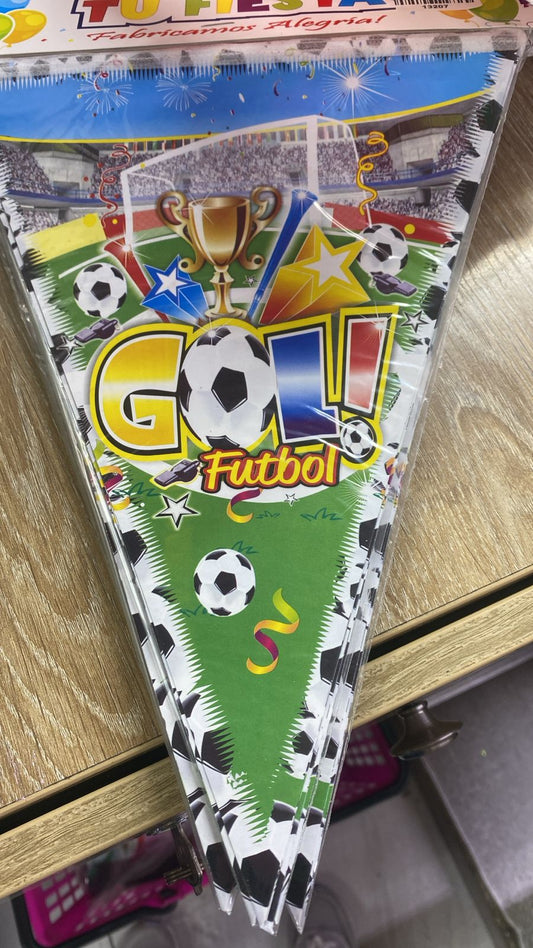 BANDERIN PERSONAJE FUTBOL