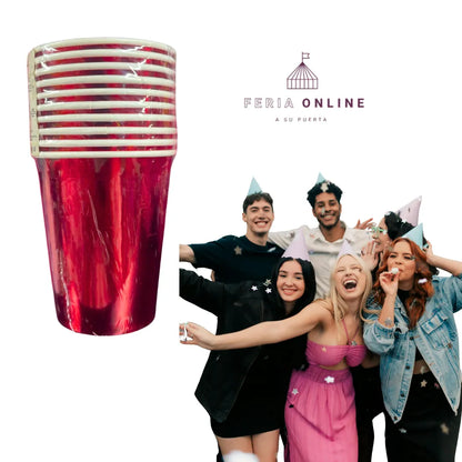 Vasos Fiesta Motivos Adultos