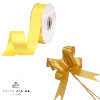 Cinta de papel y satín
