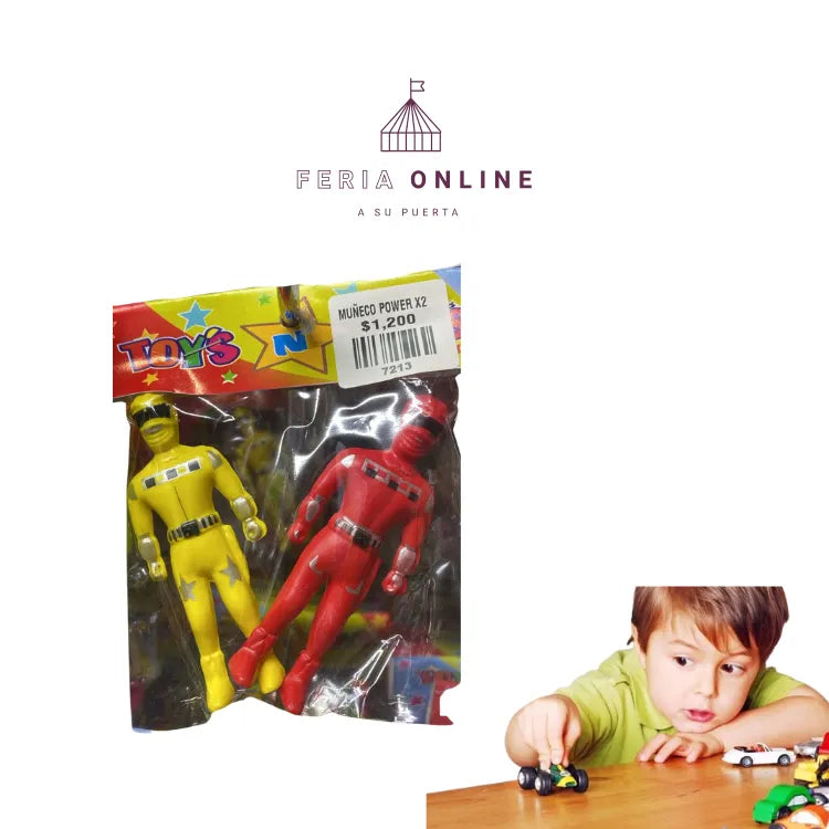 MUÑECO POWER X2
