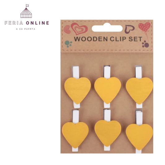 Clips de madera