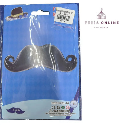 Mostacho individual 14¨