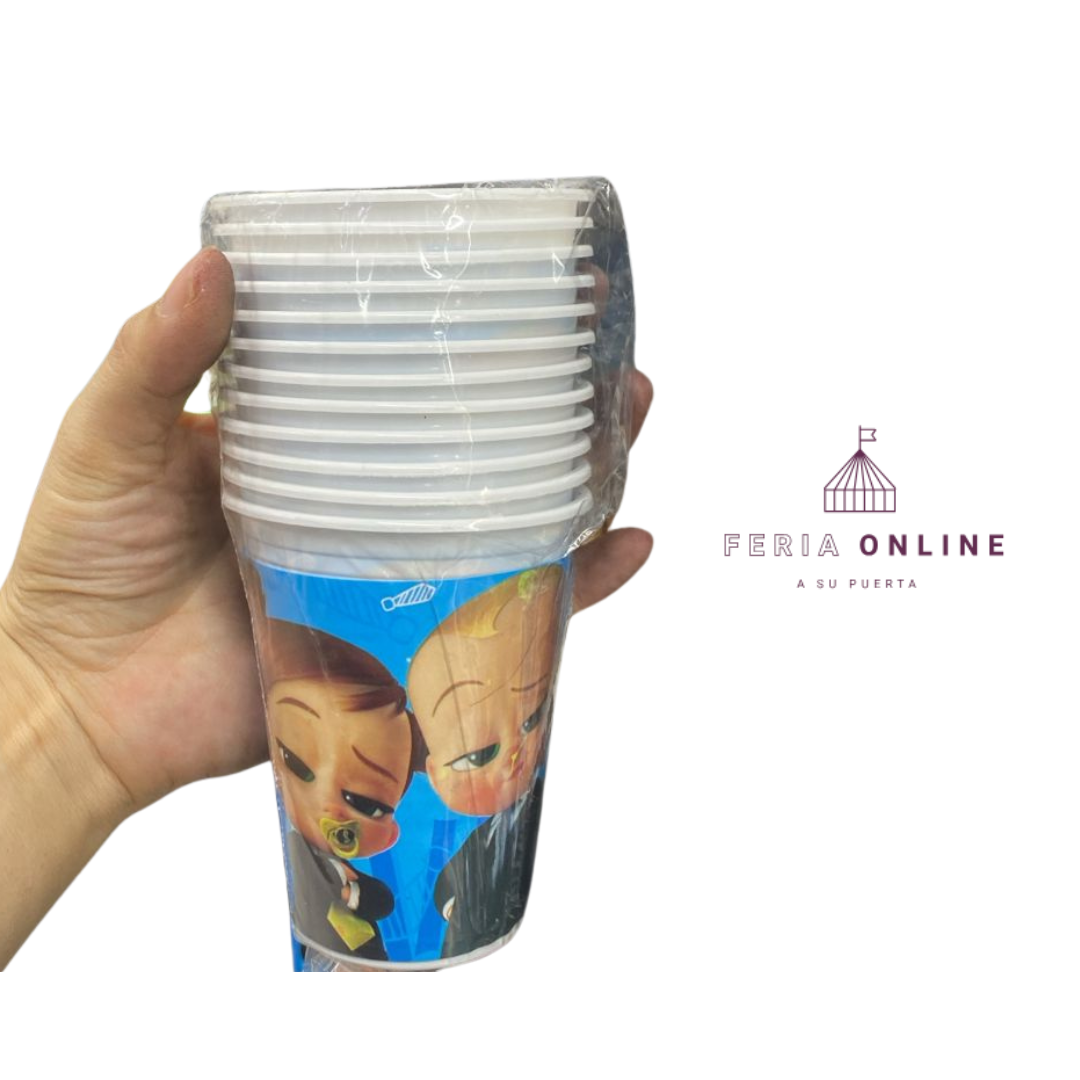 Vaso Desechable Jefe En Pañales