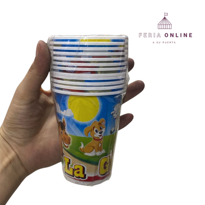 Vaso Desechable La Granja